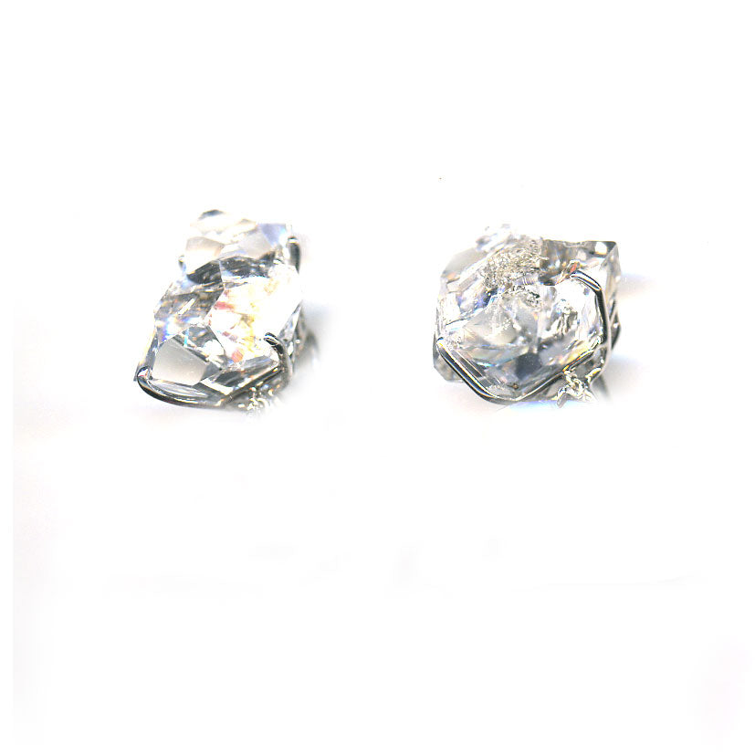 Cluster i Herkimer earring