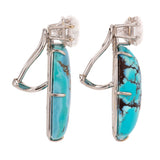 Doppler ii turquoise earrings