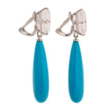 Sleeping Beauty ii turquoise earrings