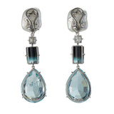 FLAPPER IV aquamarine earrings