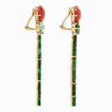 Talisman iii jade earrings
