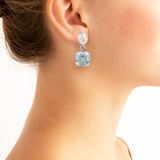 Grace iii aquamarine earrings