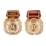 Coco ii citrine earrings