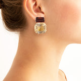Coco ii citrine earrings
