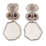 Glam iii opal earrings