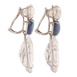 Glam iii opal earrings