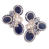 Burst vi sapphire earrings