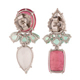 Aphrodite iii tourmaline danburite earrings