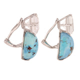 Bubble ii turquoise earrings