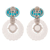 BEAUTY III turquoise earrings