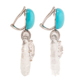 BEAUTY III turquoise earrings