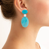 BEAUTY iii turquoise earrings