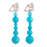 Bubbles vi turquoise earrings