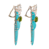Room Rocker vii turquoise earrings