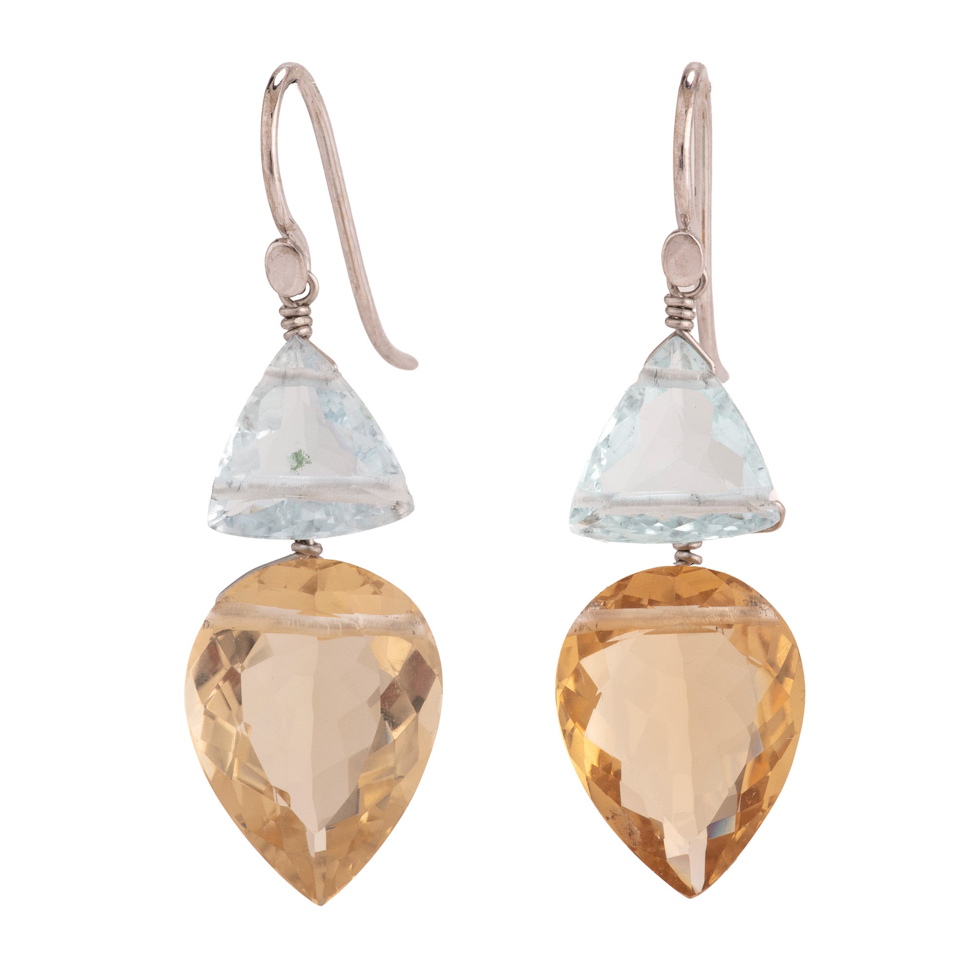 Dewdrop ii beryl earrings