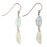 Droplet ii beryl earrings