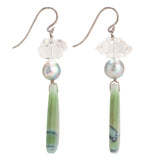 Peru iii opal earrings