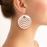 St Barths Ripple i pearl earring