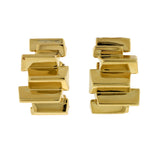 Goldilocks zigzag earrings