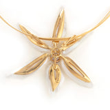 Orchid VI pearl and spinel necklace