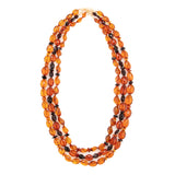 Chic iii amber necklace