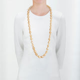Cream 43 pearl necklace