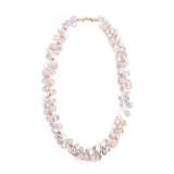 St Barths pearl coral necklace