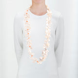 St Barths pearl coral necklace