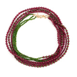 Cascade iii ruby necklace