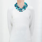 Bubbles i turquoise necklace