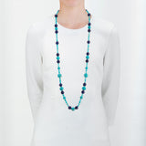 Bubbles i turquoise necklace