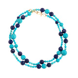 Bubbles i turquoise necklace