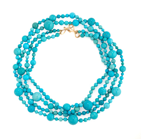 Beauty ii turquoise necklace