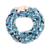 Lavender iV turquoise necklace
