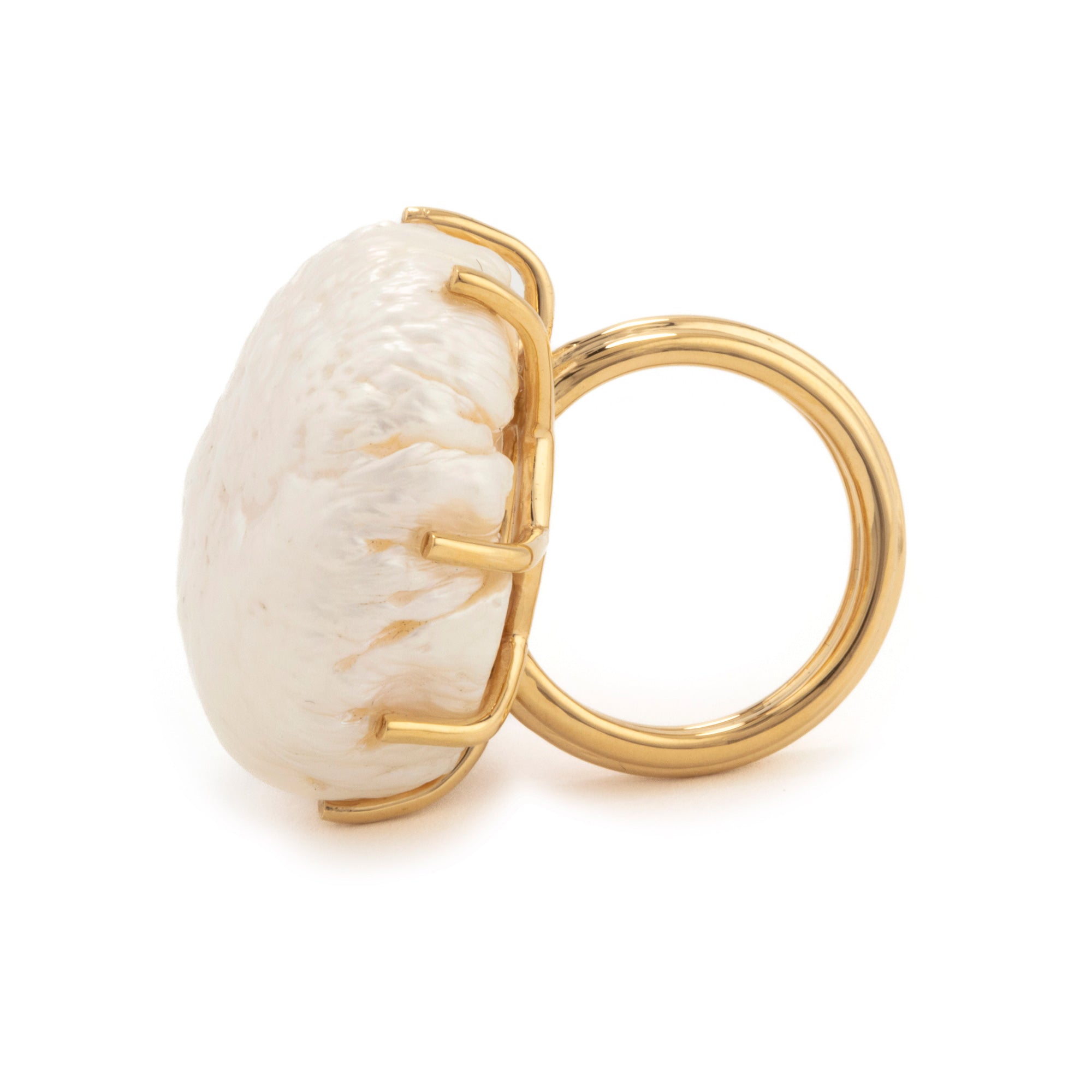 Cara - 18K Fancy Natural Pearl Ring