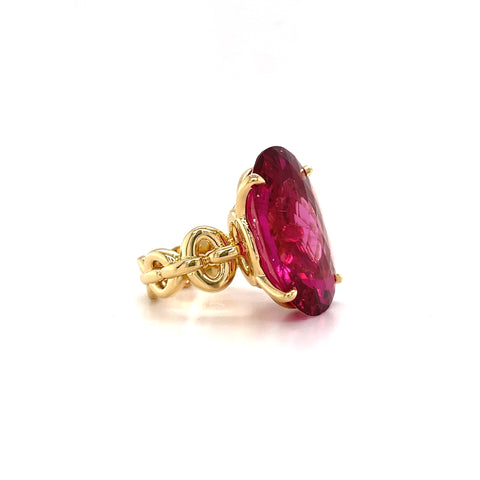 Pilar I tourmaline ring