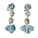 DUSTER VI aquamarine earrings