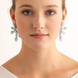 Firecracker xii aquamarine earring