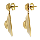 droplet ii 18k gold earrings