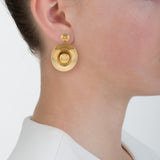 droplet ii 18k gold earrings