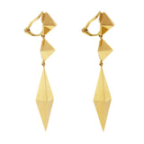 Spire iii gold earrings