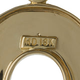 LYRE gold earring