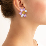 PALA VII danburite and kunzite earrings