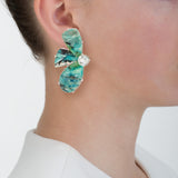 burst iv opal earrings