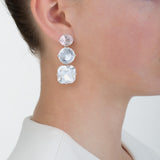 flapper iii topaz earrings