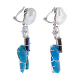 Duster VII turquoise earrings