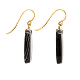 STRIPE I agate earrings