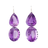 ROCKSTAR II Amethyst Earrings