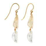 Jester II aquamarine earrings