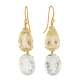 Jester II aquamarine earrings